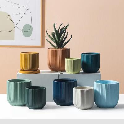 Cactus Custom Cute Wholesale Unique Luxury Porcelain Flower Pots For Succulent